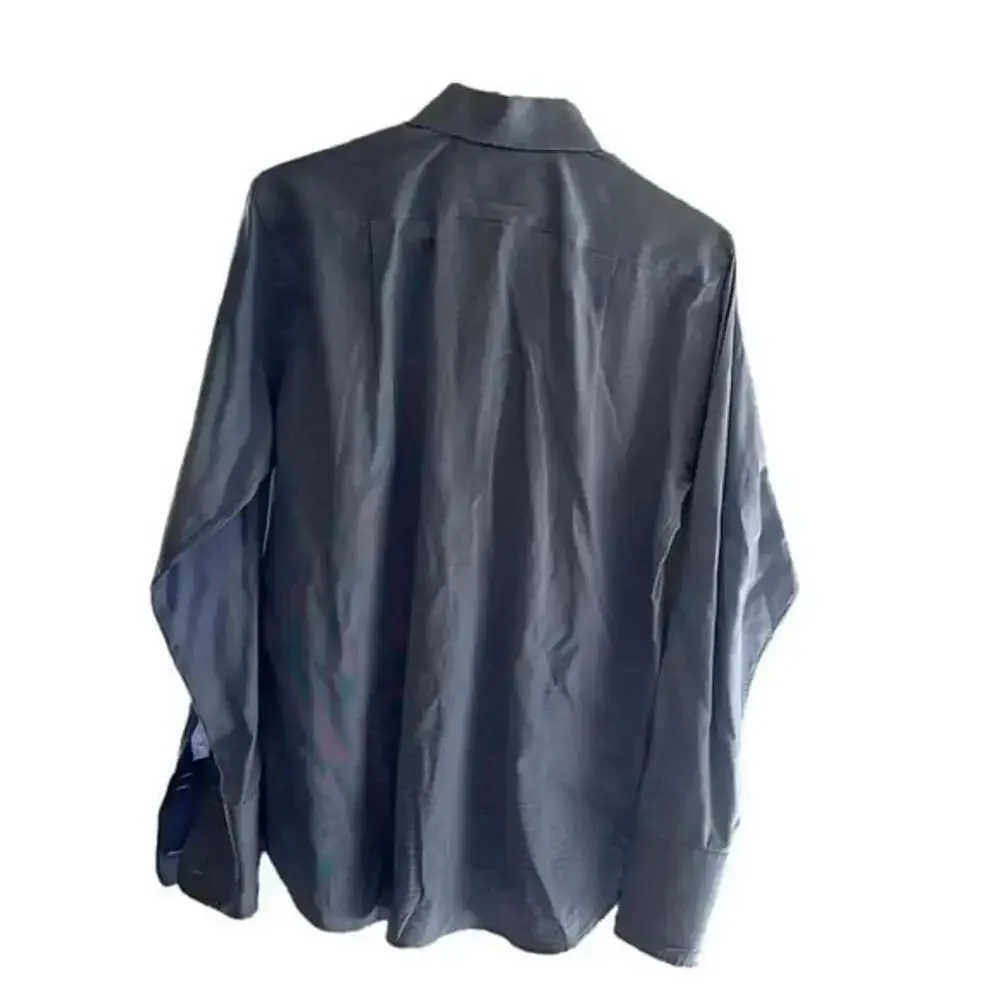 Men’s Sartorial Superior 2 Fold Cotton Button Down Shirt